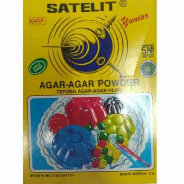 

ヵ 1 pack Agar -agar Satelit / Sri Gunting_ 1pack Nutrijell ➼