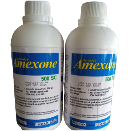 Amexone 500Sc 500 Mili Herbisida Selektif Untuk Tanaman Tebu