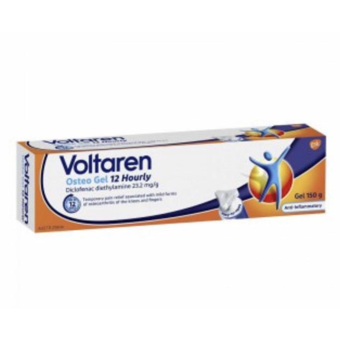 Voltaren Osteo Gel Osteoarthritis 12 Hourly 150 gr