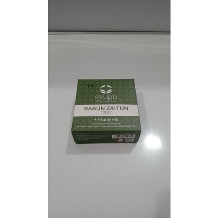 SABUN ZAITUN SYUGA / SABUN BATANG ZAITUN 100 GR - SYUGA
