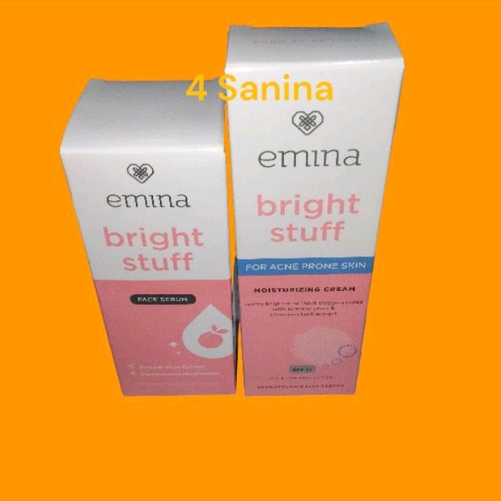 Emina bright stuff serum &amp; cream.