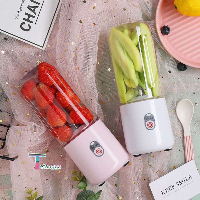 Blender Juicer Portable - Blender untuk Travelling - Blender Portable Botol Langsung Minum - Cocok Untuk Milkshake