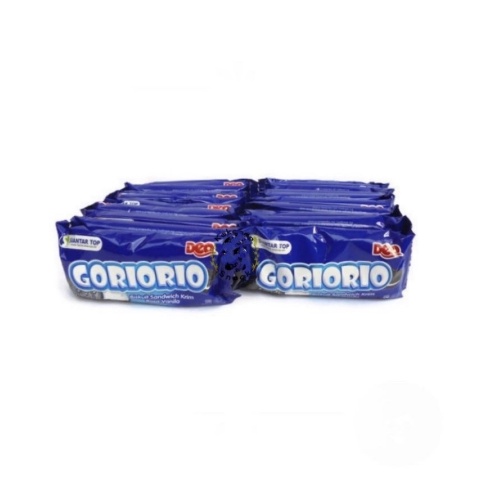 GORIORIO RENCENG RASA COKLAT VANILLA 1 PACK ISI 20 PCS