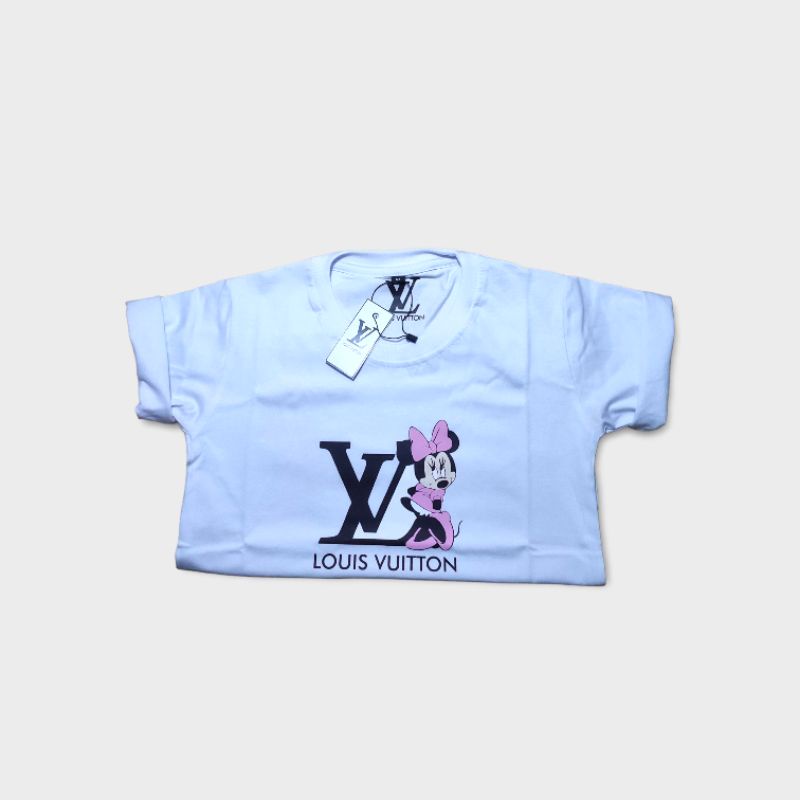 baju anak perempuan kaos anak cewek IV mini muse katun combed 24s super soft handfield .