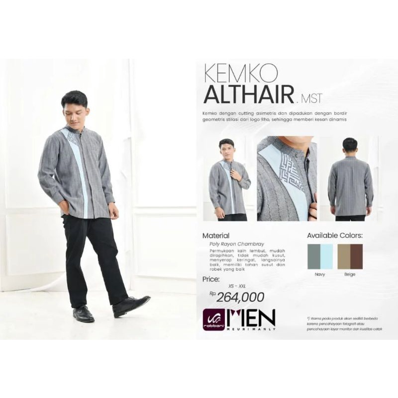 kemko althair - kemko rabbani - baju koko - kemko terlaris