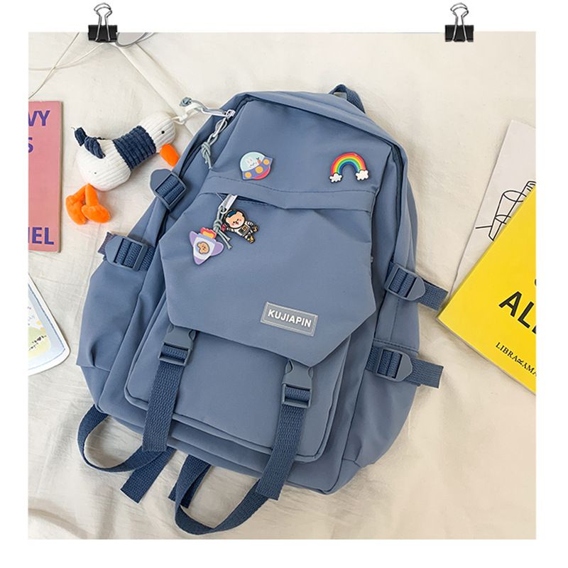 MV_Marvelouz  MV804778 Tas RANSEL Wanita Nilon Stylish Include Gantungan Boneka terbaru 1kg bisa 2 tas supplier tas import EL 4778