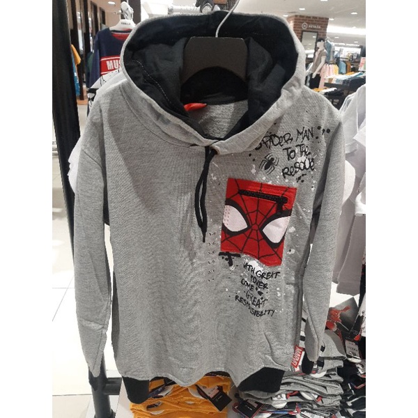 MARVEL X Nevada Jacket Sweater Hoodie Anak Laki-Laki Original