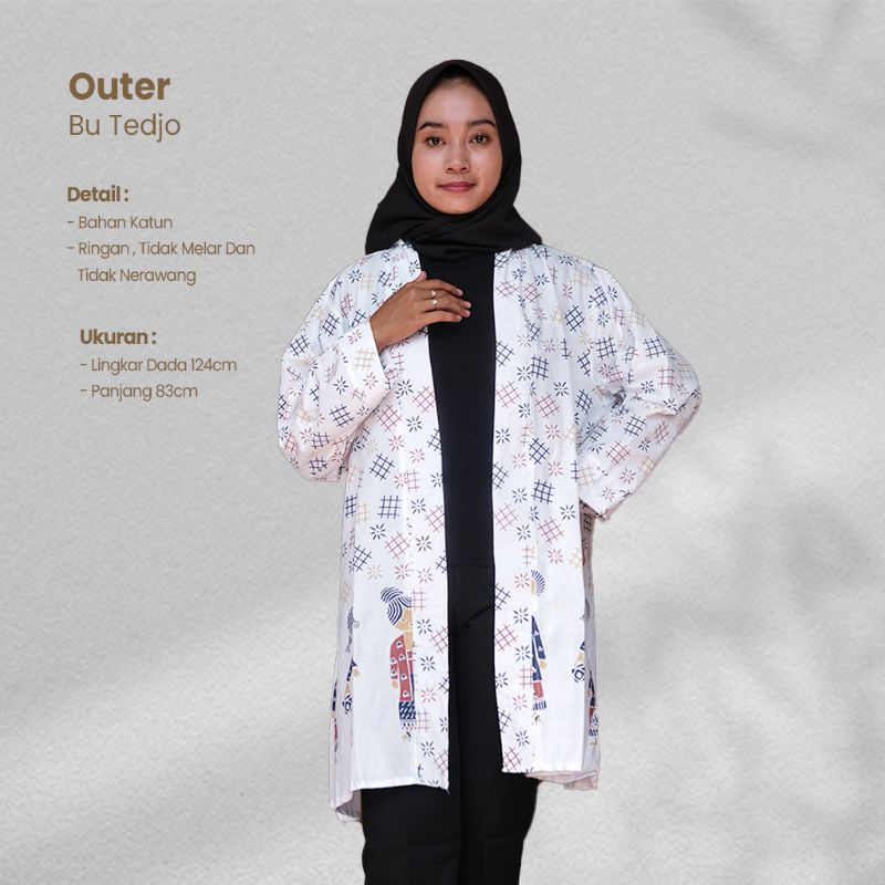 Outer Tunik Bu Tedjo - Naira Batik