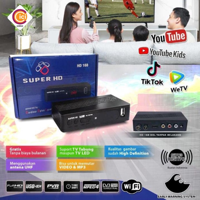 Produk Terbaru Tv Digital Wifi Youtube Top Box Svb T2 Decoder Receiver
