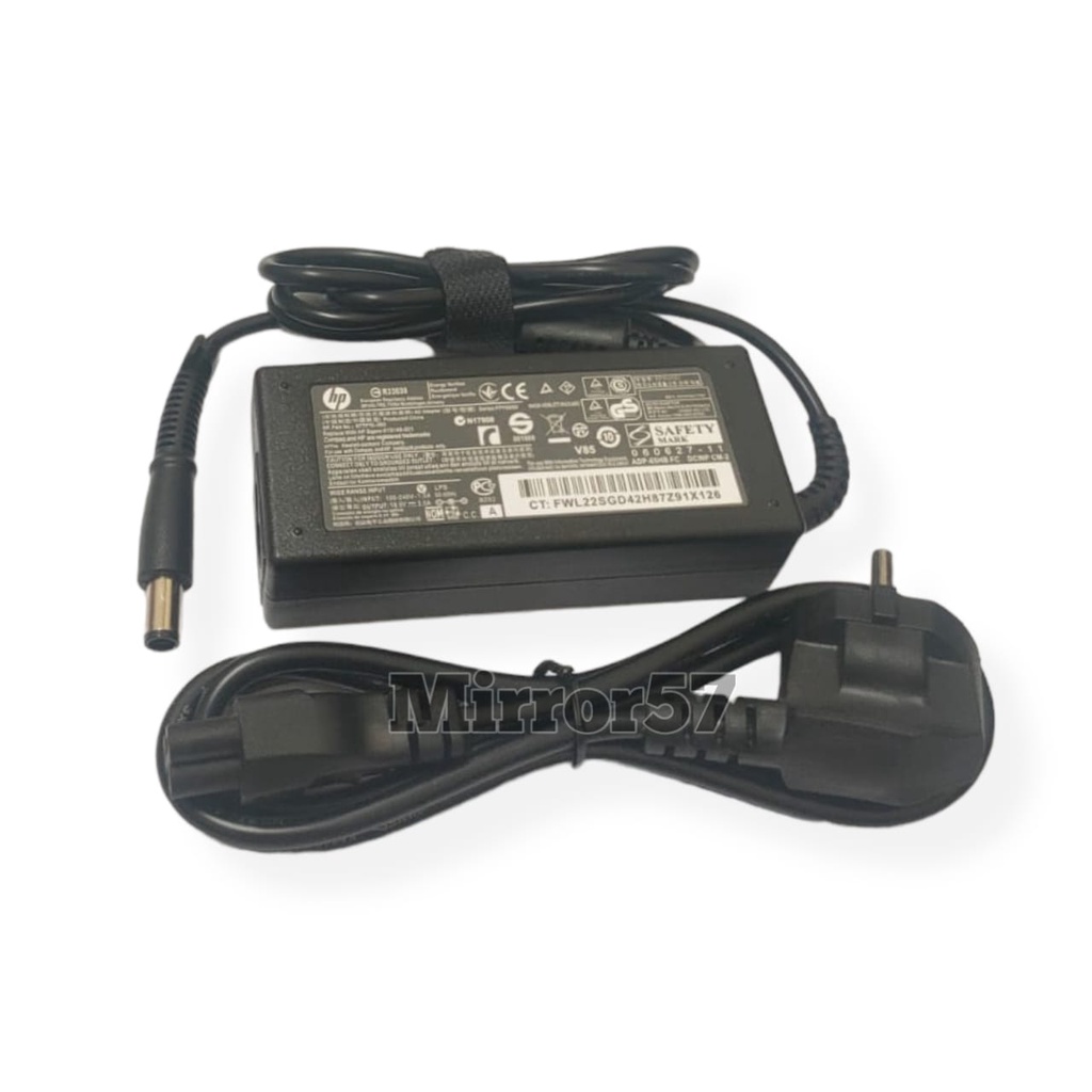 Charger Laptop HP Elitebook 8440P 8440W 8460P 8460W 8470P 8470W Adaptor HP 18.5V 3.5A 65W