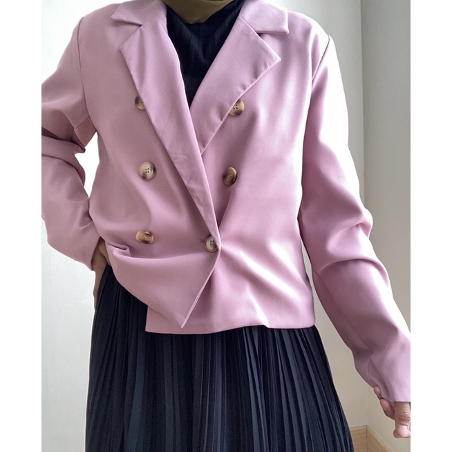 Yuna Blazer / Jas Outer Wanita Import