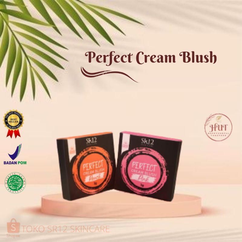 PERFECT CREAM BLUSH SR12 / BLUSH ON SR12