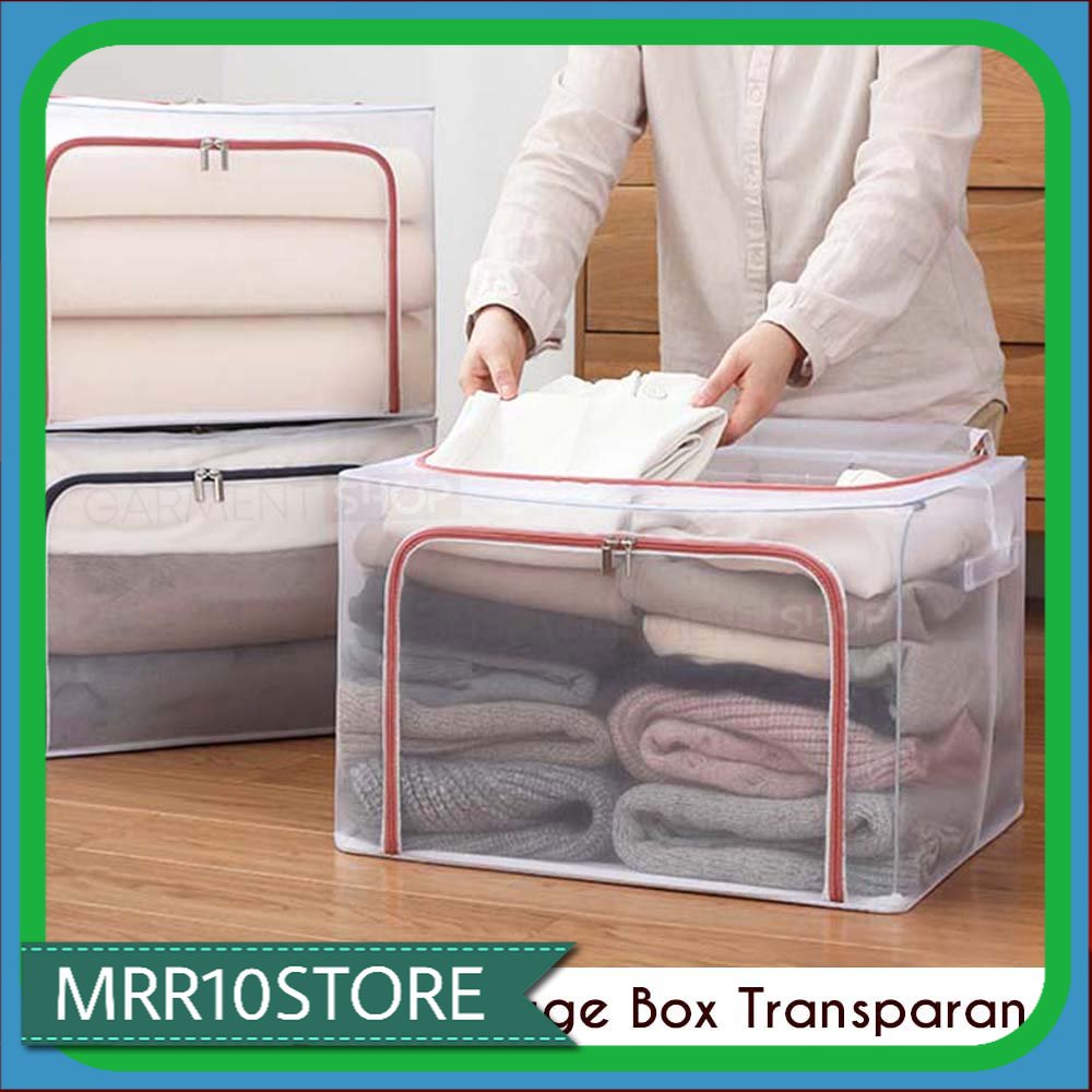 Jual Storage Box Organizer Tempat Penyimpanan Selimut Baju Serbaguna