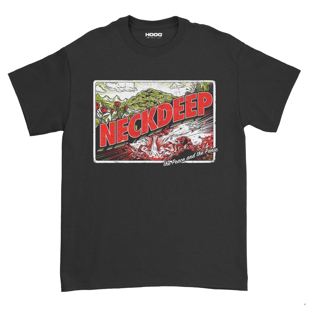 ( COD ) KAOS BAND NECK DEEP - POST CARD MERCH / UNISEX / GILDAN / T-SHIRT BAND / PROMO COD