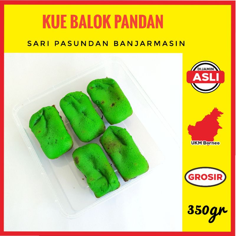 

Kue Balok Vanilla Pandan Sari Pasundan Oleh Oleh Banjarmasin Kalimantan