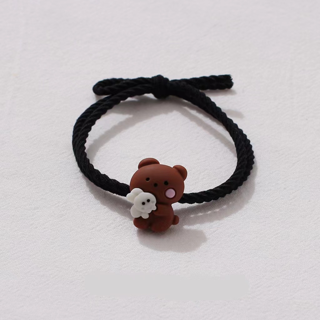 BRACELET COUPLE MAGNET GELANG PASANGAN SAHABAT CONY AND BROWN