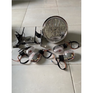 Lampu Set Bulat Rxk/Vixion/Scorpio