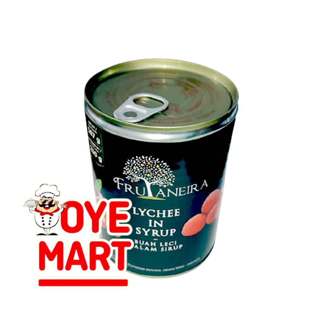 FRUTANEIRA LYCHEE IN SYRUP 567GR / BUAH LECI DALAM SIRUP