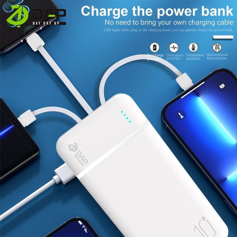 PowerBank  DAP 10.000Mah D-P112C 2.4A