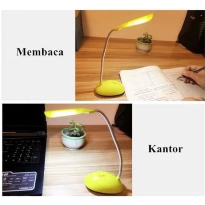 Lampu Meja Belajar / Lampu Belajar Mini Desk / Lampu Meja LED Mini