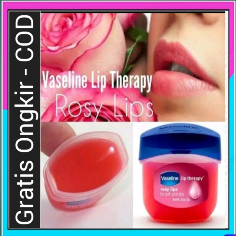 Vaseline LIP BALM ROSY LIP PELEMBAB BIBIR VASELLINE LIP GLOSS