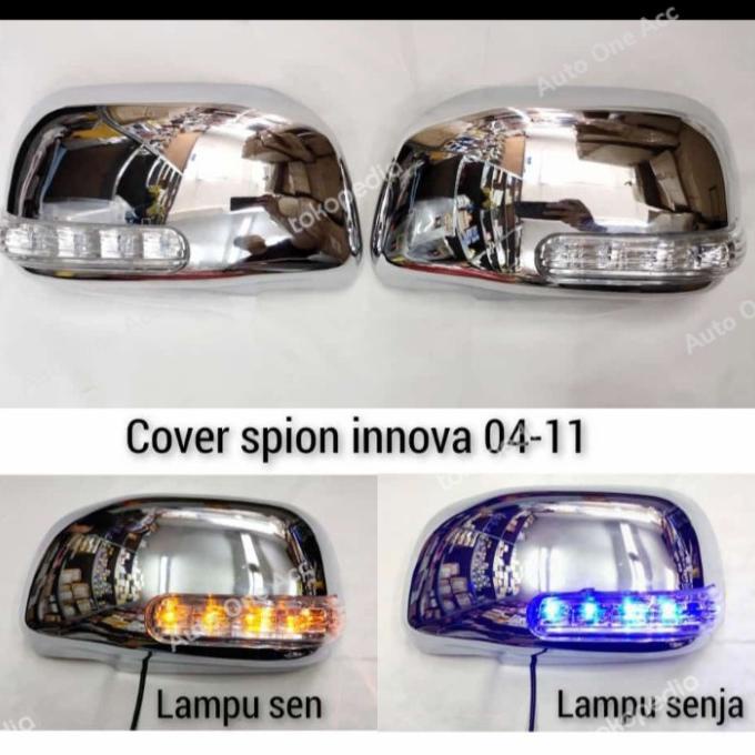 Cover Spion + Lampu Mco 18 Toyota Innova 2004 - 2013