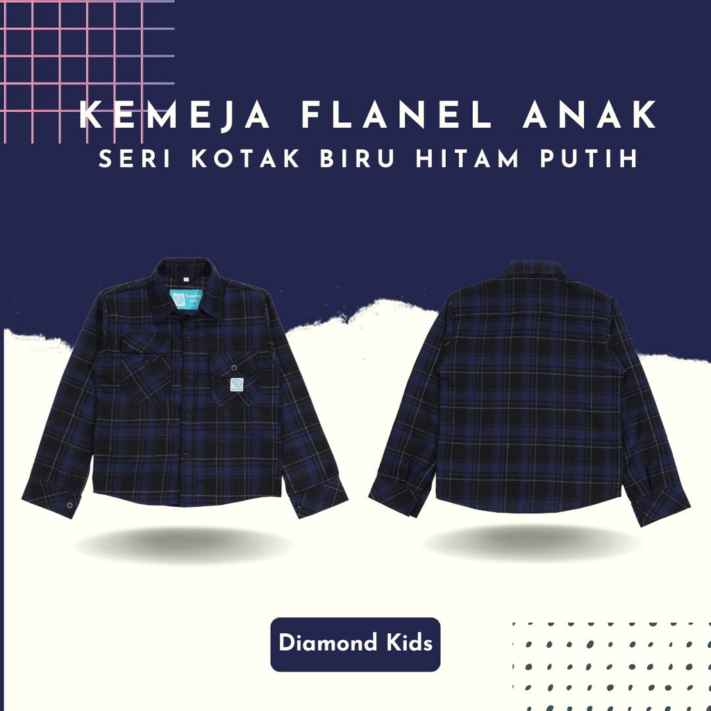 BAJU KEMEJA ANAK LAKI LAKI KEKINIAN BAHAN FLANEL TANGAN LENGAN PANJANG UNTUK TK SD SMP USIA UMUR 3 4