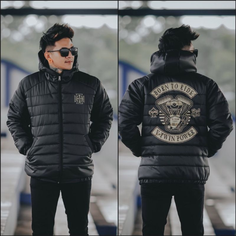 Jaket Fuffer Chopeer King BGSR MMXVI™ Original Men's Jacket Waterproof | Jaket Fuffer Pria | Jaket Pria/Wanita | Jaket Parasut Gelembung