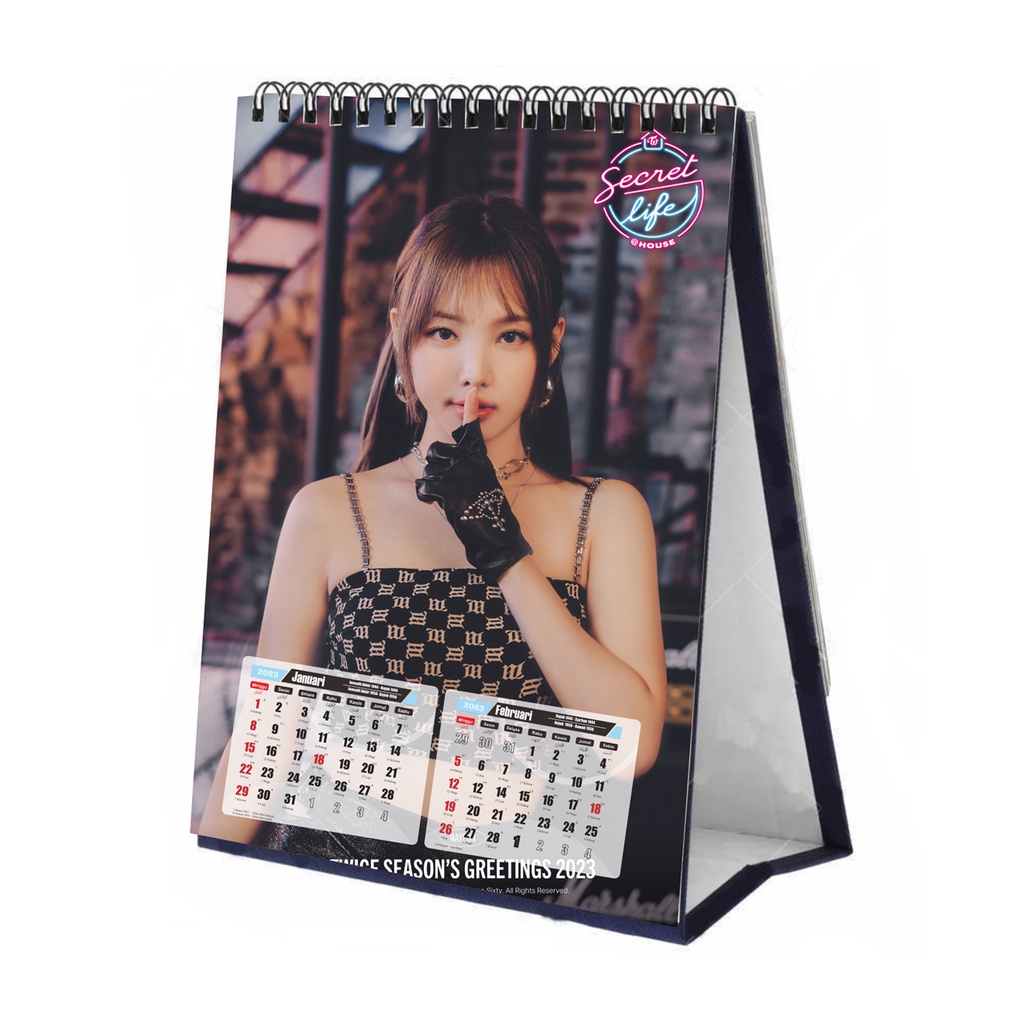 

Kalender Meja Hardcover Kpop Twice
