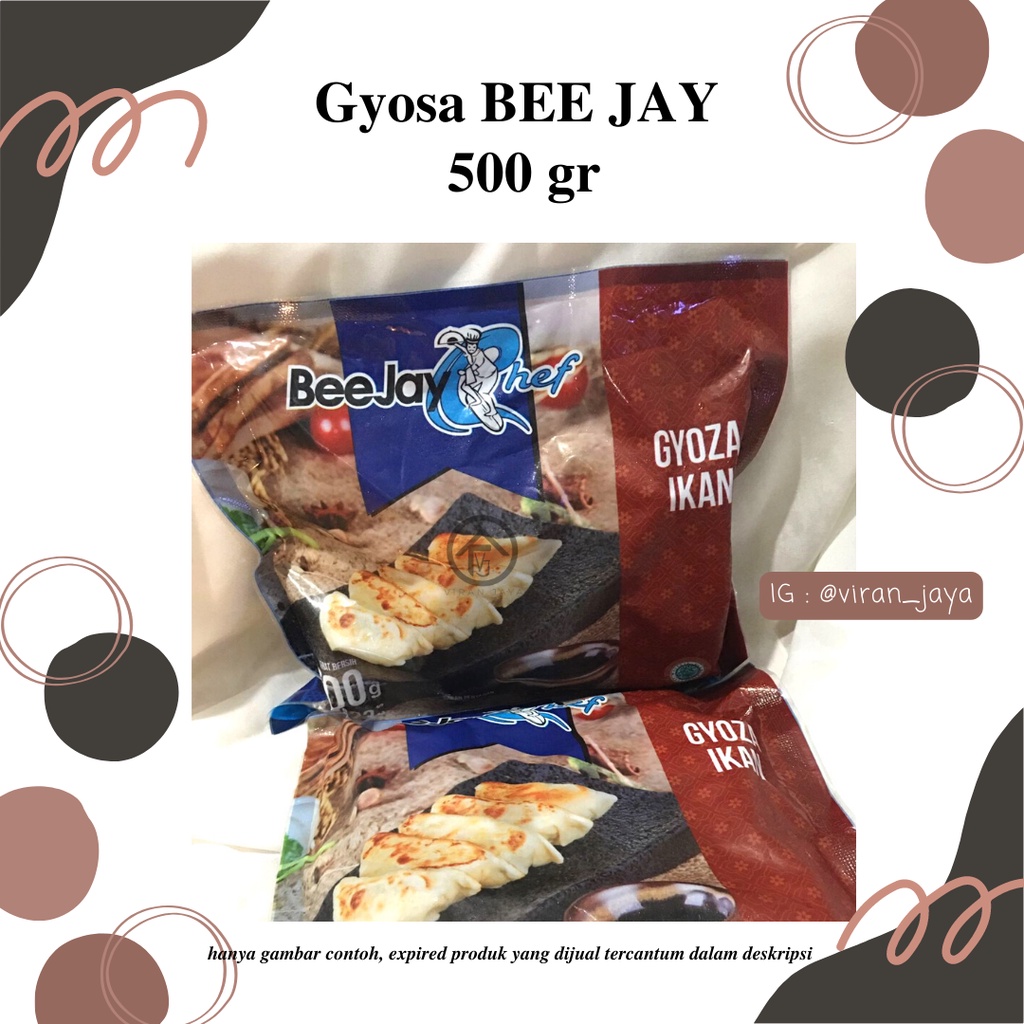 

Gyoza ikan Beejaychef 500 gr - Frozen Food