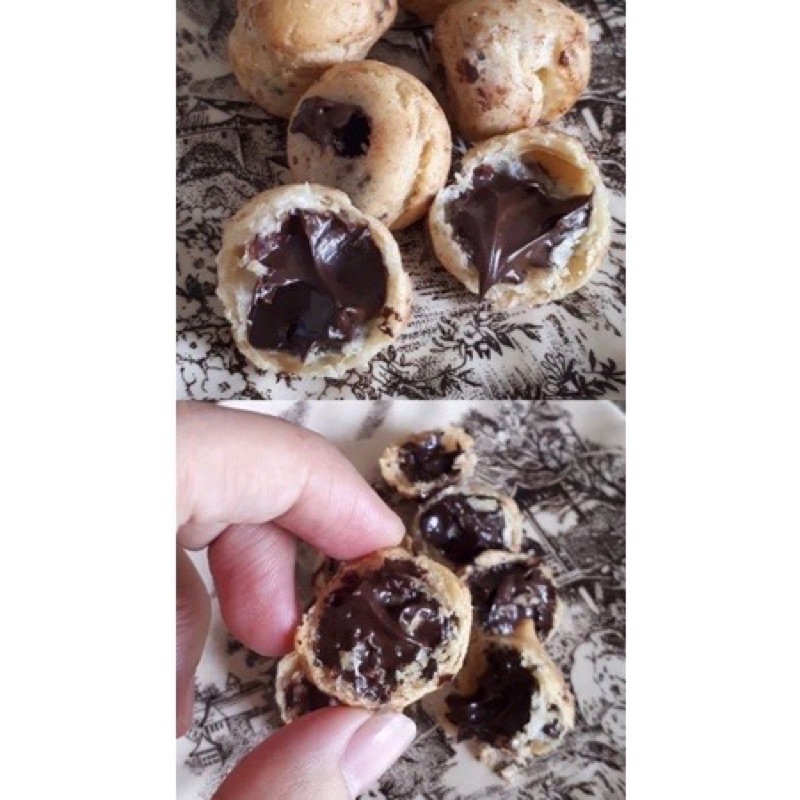 Sus Soes Kering Coklat | Vanila Isi 500 gram Termurah