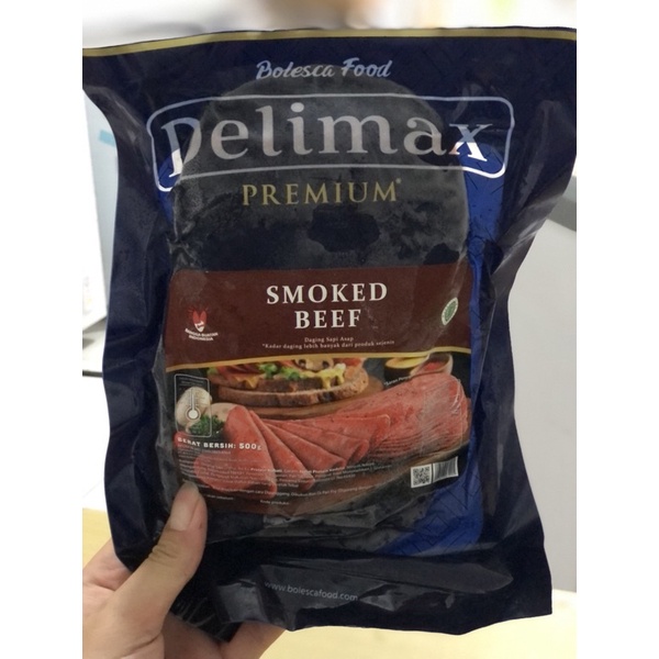 

Delimax Smoked Beef / Daging Sapi Asap Slice 500gr