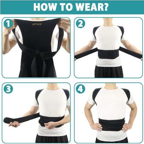 READY STOCK POSTURE CORRECTOR BACK SUPPORT/PENYANGGA PUNGGUNG BABAKA