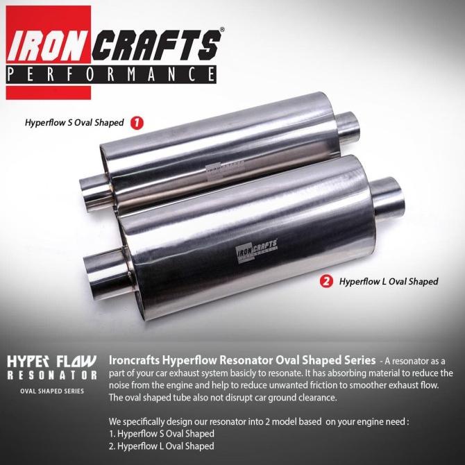 Ironcrafts Hyperflow Oval resonator