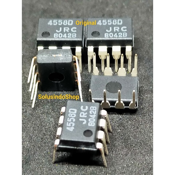 JRC4558 ASLI ORIGINAL IC JRC4558 / IC 4558 DIP-8