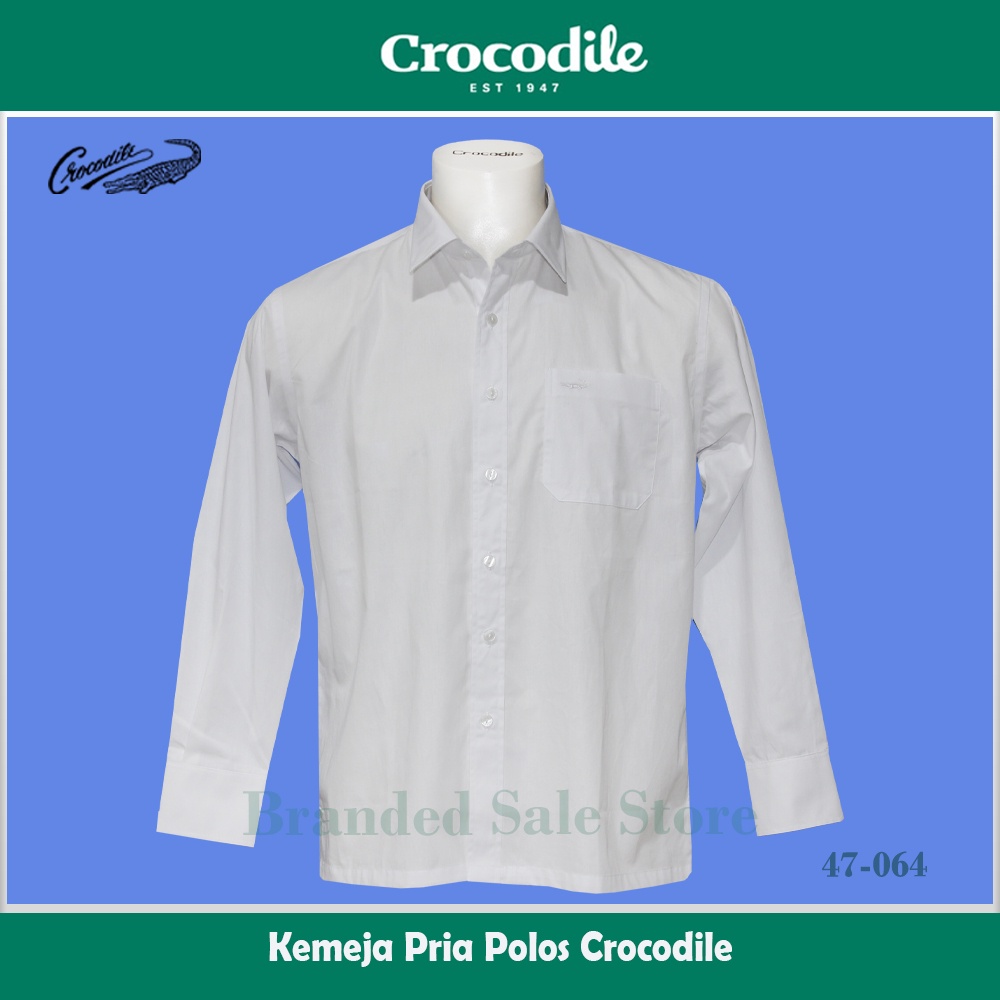 Kemeja Pria Lengan Panjang / Baju Lengan Panjang Crocodile  1047-064