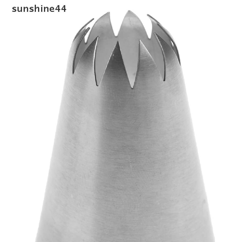 Sunshine C10 Jam Tangan Quartz Analog Strap Kulit# 10-gigi Pipa Krim Kue Kering Bahan Stainless Steel 304 Ukuran Besar