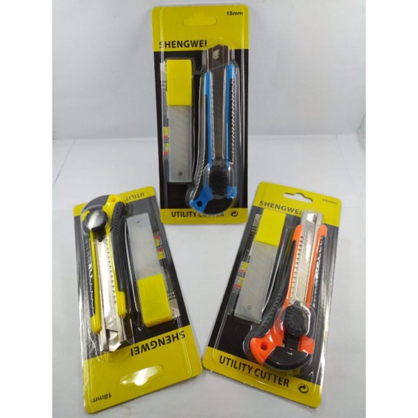 

Pisau Karter/ Cutter Utility/ Karter Besar Sheng Wei