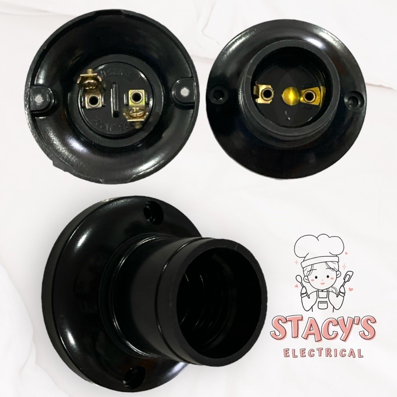 FITTING PLAFON BULAT VISERO (VPG-102) BAKELITE