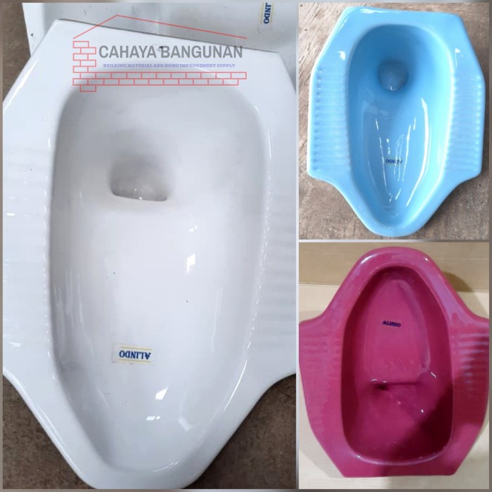 Kloset Kloset Jongkok Murah Alindo Closet Putih Biru Maroon Hijau Keramik