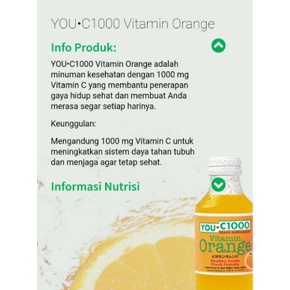 You C1000 Botol Kaca 140Ml 1 Pcs