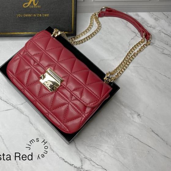 JH CLARESTA ( BOX EXCLUSIVE ) - Tas Selempang JIMS HONEY ORI JIMSHONEY - RED