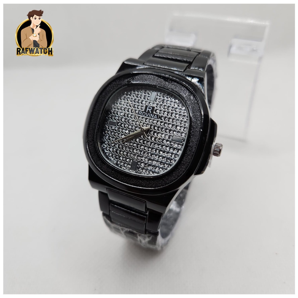 Jam Tangan Wanita Fashion TA8 Rantai Stainless Mewah Formal Permata Fashion Import Murah Bonus Baterai Cadangan