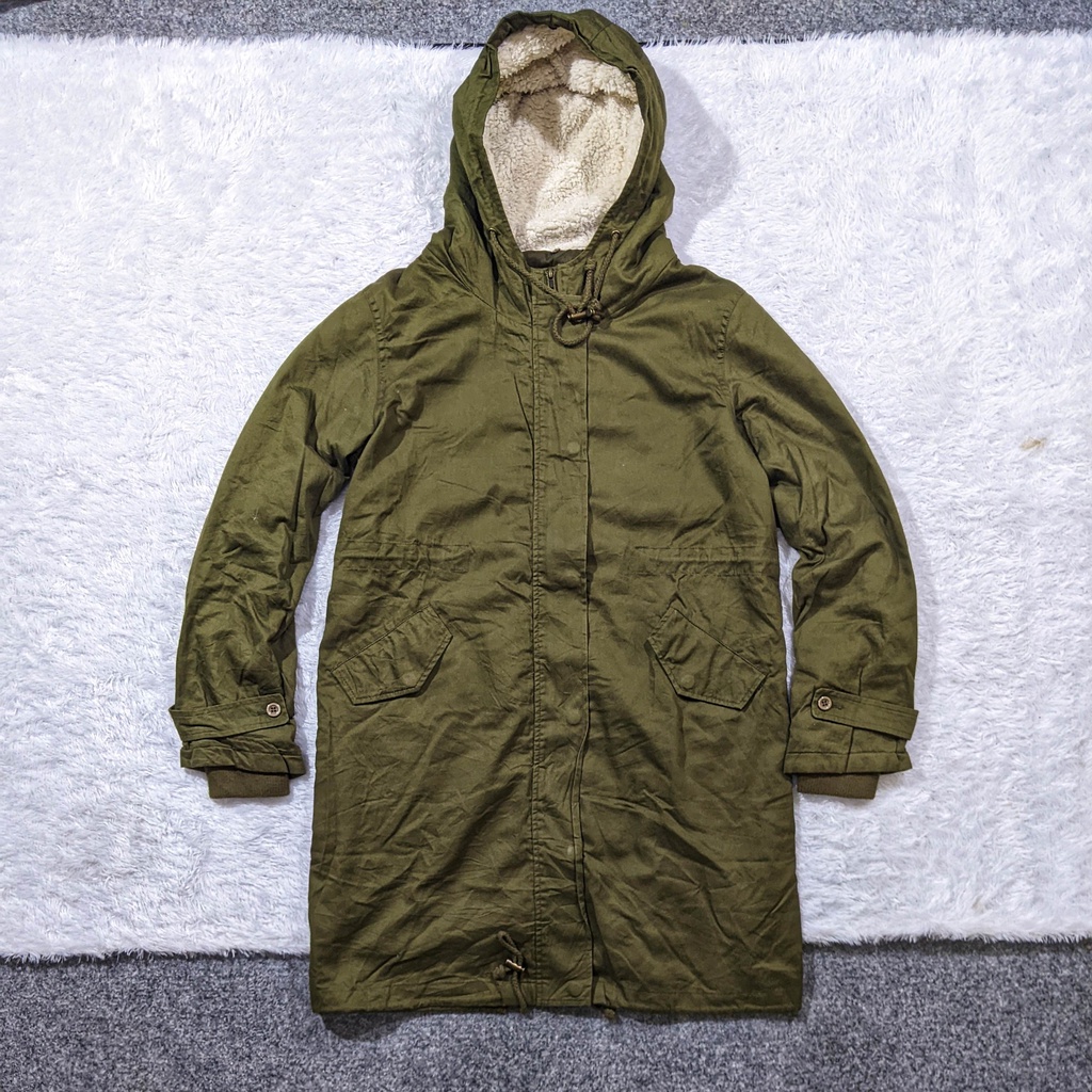 309 - Jaket Parka As Know As Pria Laki Laki Tebal Jotol Army Second Murah Bekas Original