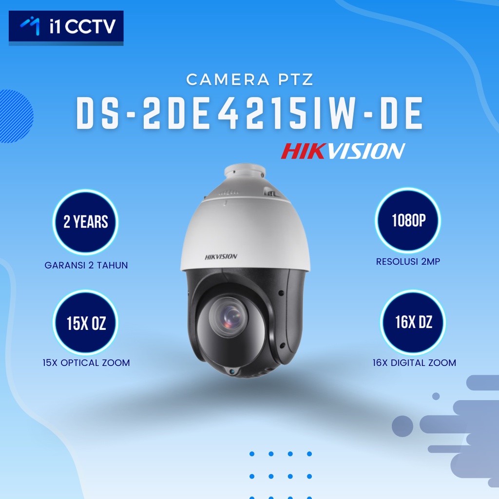 CAMERA PTZ HIKVISION DS-2DE4215IW-DE 2MP