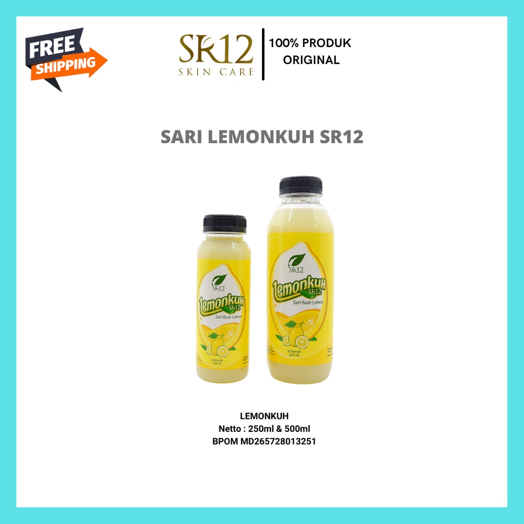 

Sari Buah Lemon - LemonKuh SR12 ( 250ml - 500 ml ) - Minuman Kesehatan / Minuman Lemon Penurun Berat Badan