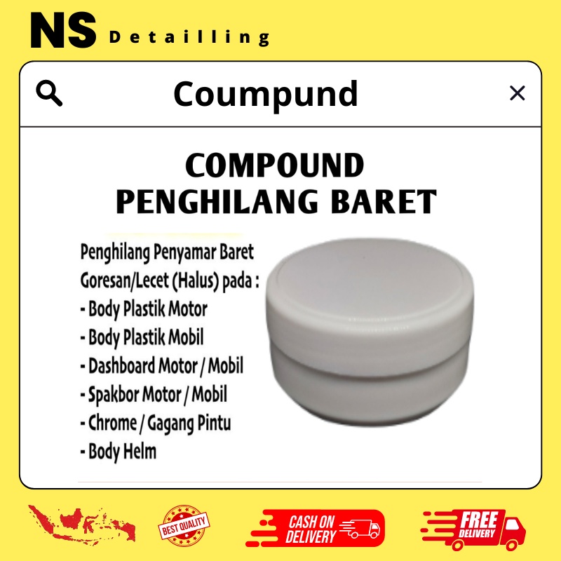 kompon motor / mobil / penghilang baret halus / Coumpound Rubbin