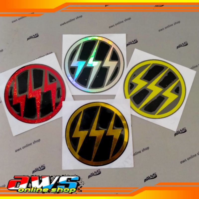Sticker Cutting Logo SSS Petir 2
