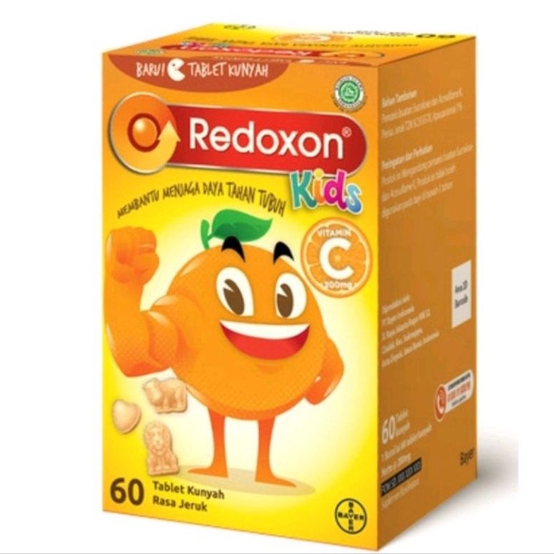 REDOXON KIDS VITAMIN C BOTOL 60 TABLET (TABLET KUNYAH)