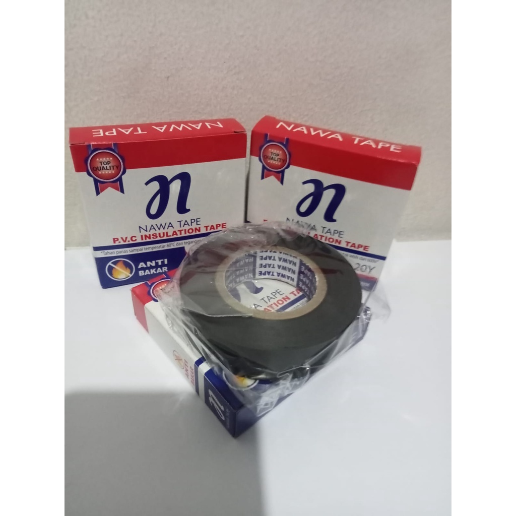 

isolasi listrik nawa tape 20yard{1pcs}